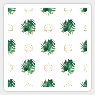 Magic Palm Leaves Sticker